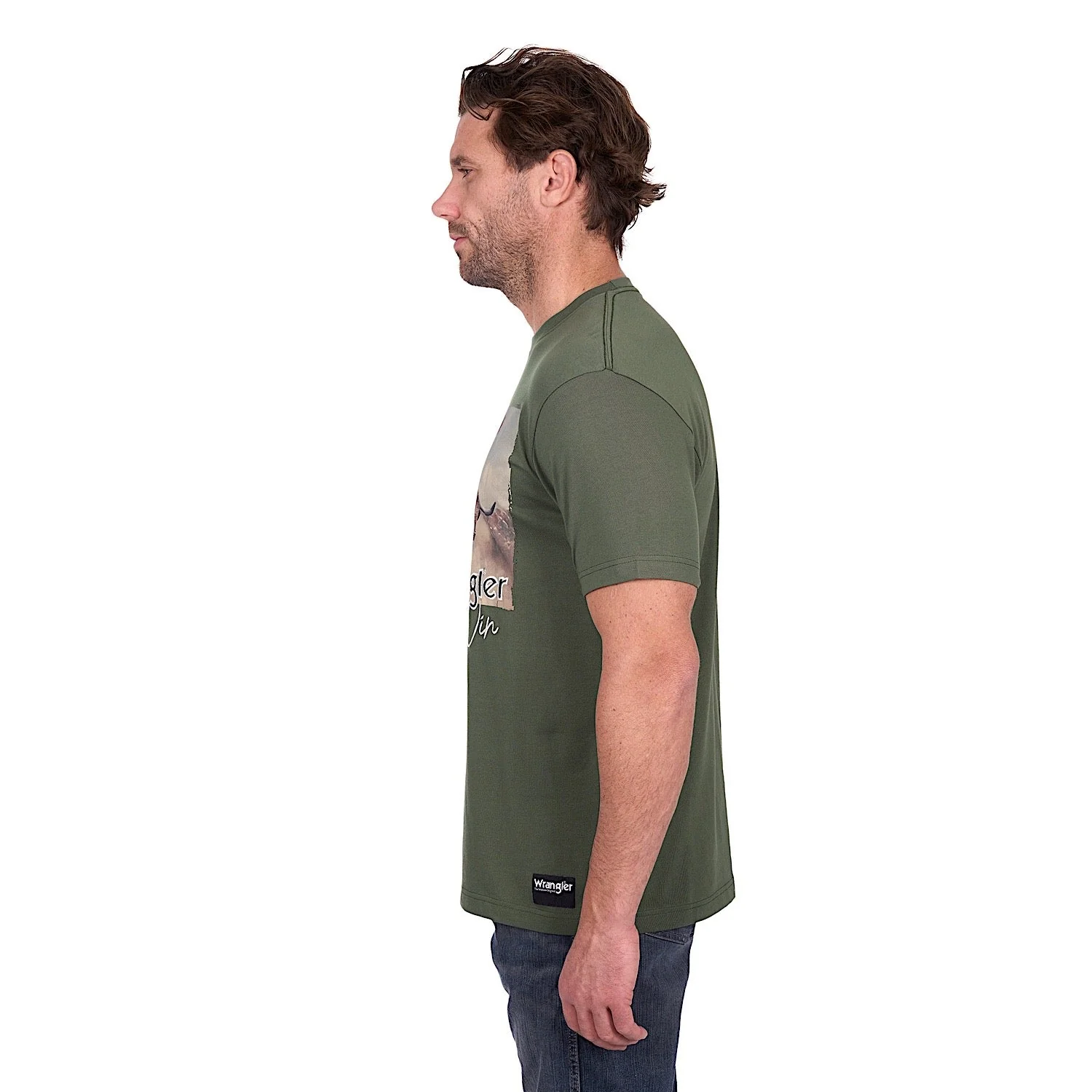 Wrangler Men's Carlos T-Shirt - Cypress - Image 3