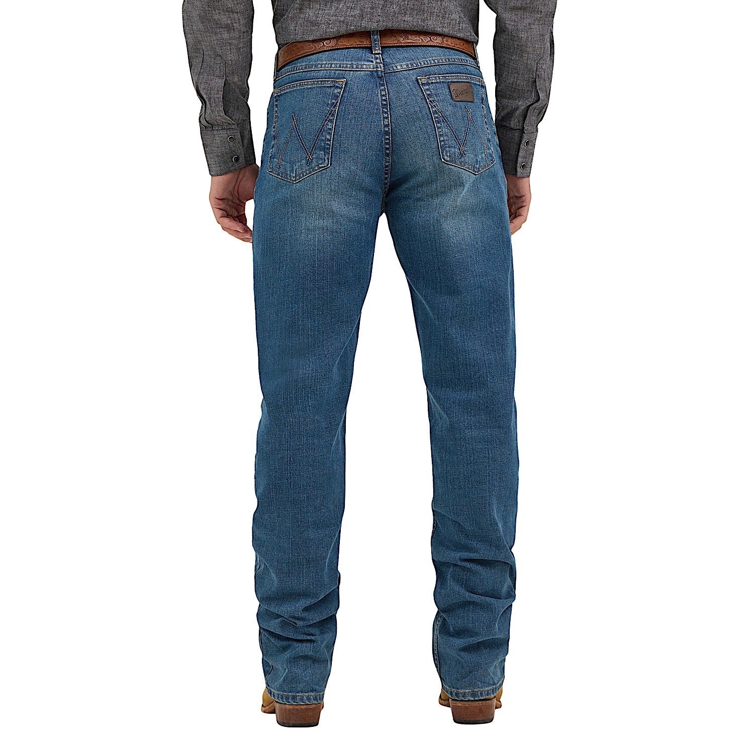 Wrangler Men's Cody 01 Relaxed Fit Jean - Bluestone - Image 3