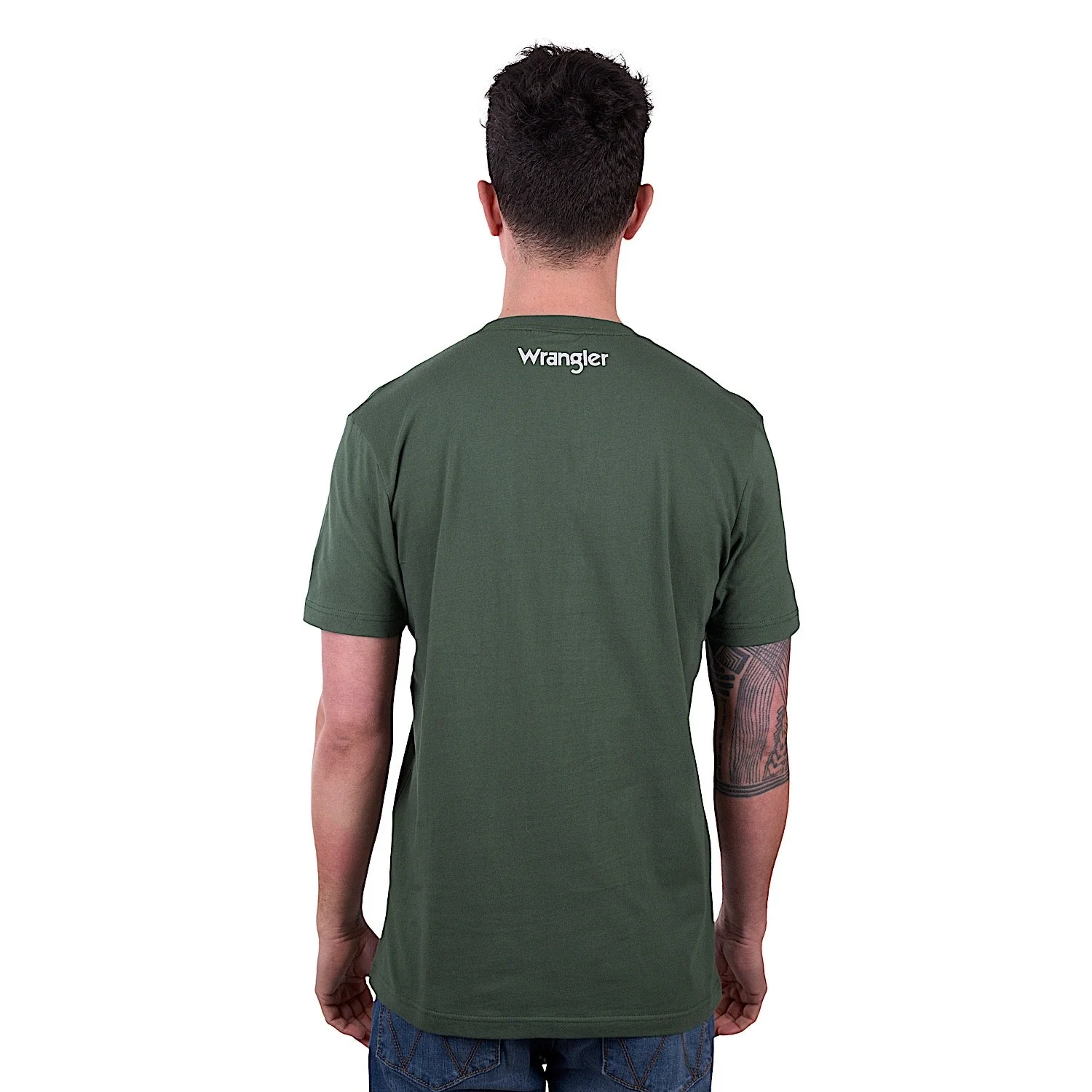 Wrangler Men's Cole Short Sleeve Tee - Cypress - Image 2