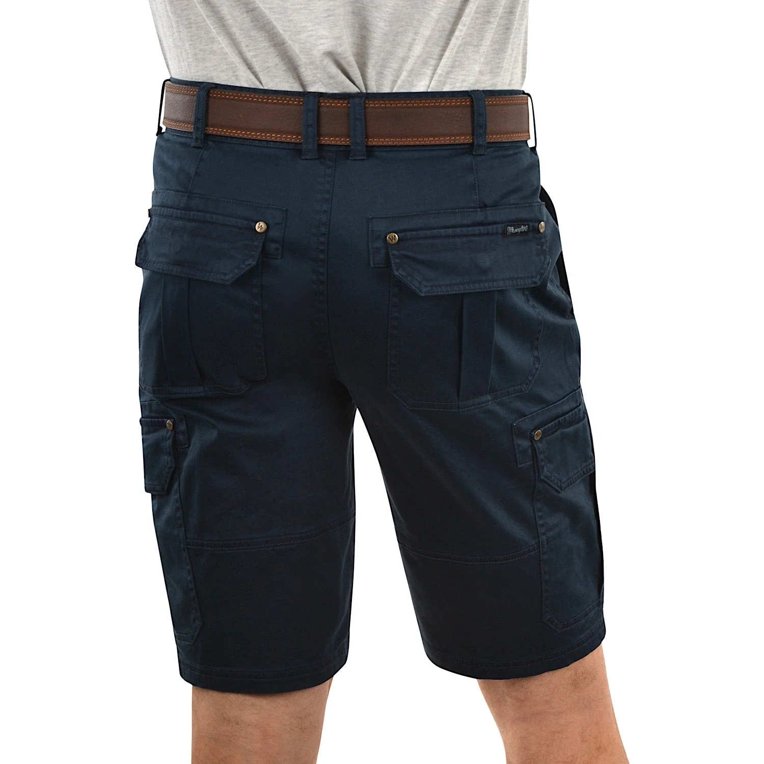 Wrangler Mens Cooper Cargo Short Navy - Image 2