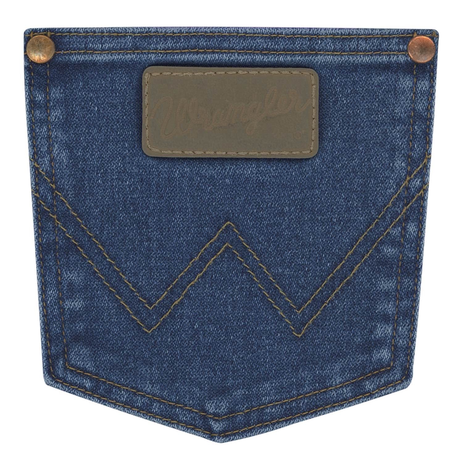 Wrangler Men's Cowboy Cut Original Fit Active Flex Jean Stonewash - Image 4