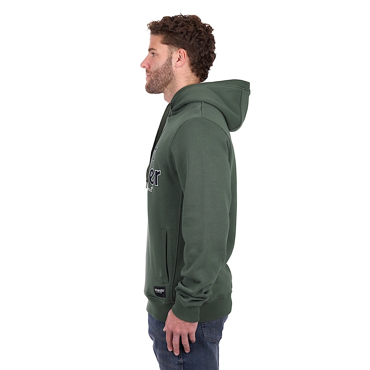 Wrangler Men's Glen Hoodie - Cypress - Image 3