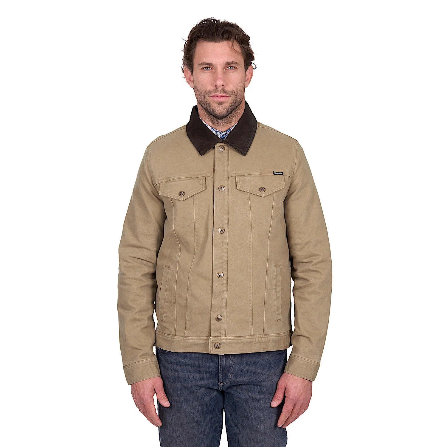 Wrangler Men's Howard Jacket - Tan - Image 2