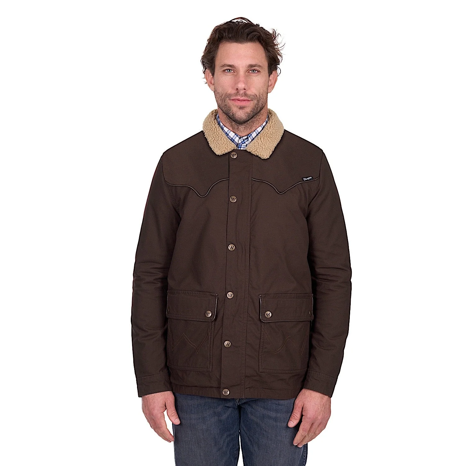 Wrangler Men's Jerome Jacket - Chocolate