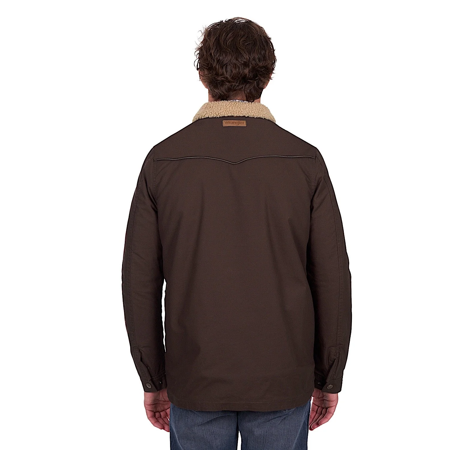Wrangler Men's Jerome Jacket - Chocolate - Image 3