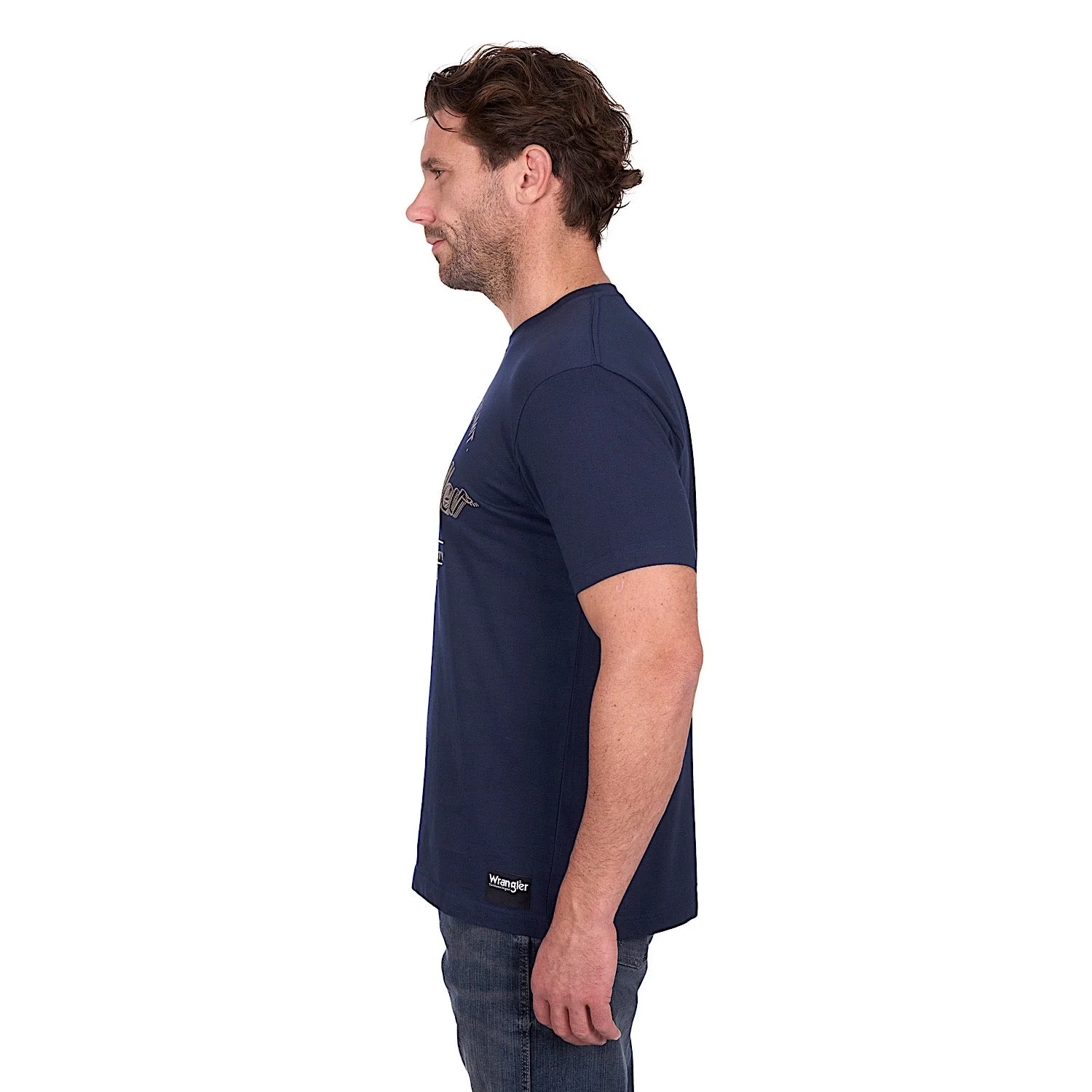 Wrangler Men's Joel T-Shirt - Navy - Image 3