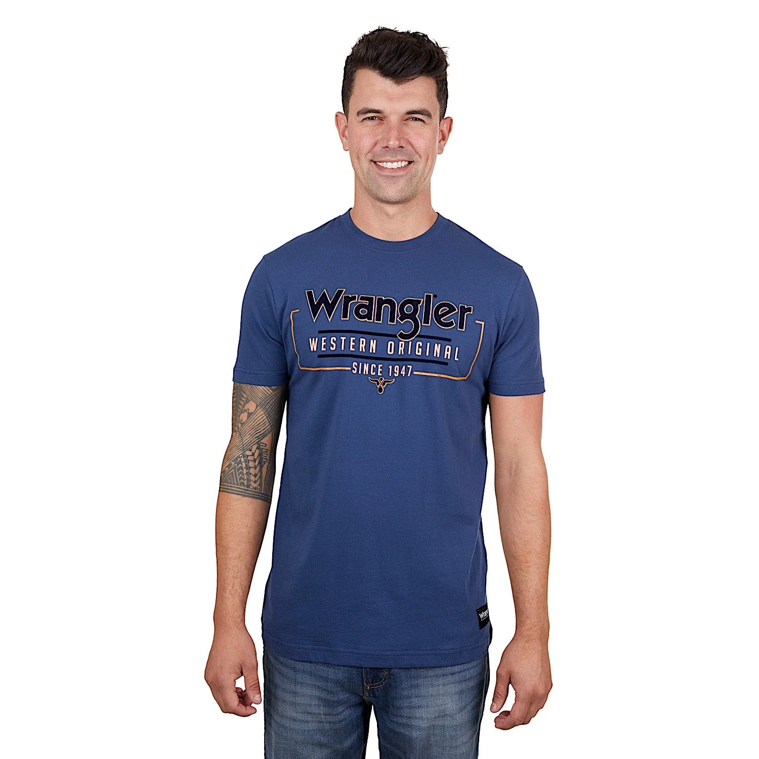 Wrangler Men's Liam Tee Denim - Image 2