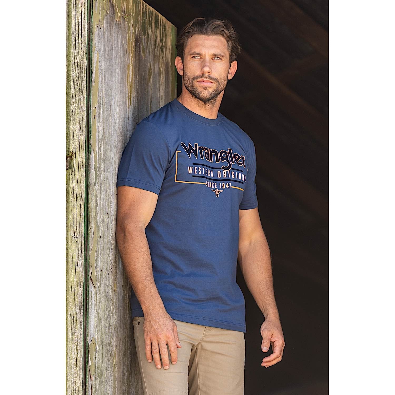 Wrangler Men's Liam Tee Denim - Image 5