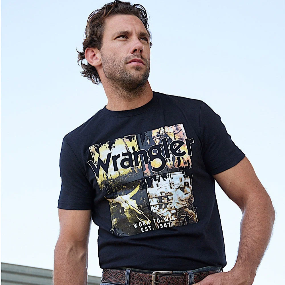 Wrangler Men's Luis Tee - Black - Image 2