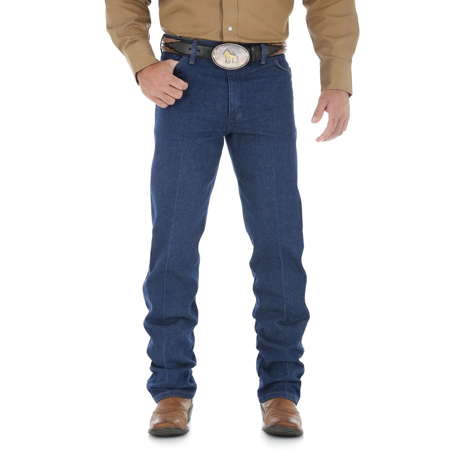Wrangler Men's Original Fit Jean Prewashed 38" - Image 3
