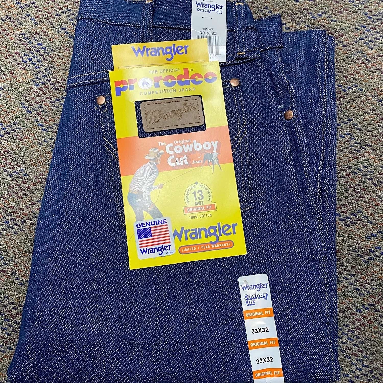 Wrangler Men's Original Fit Jean Rigid - Indigo - Image 4