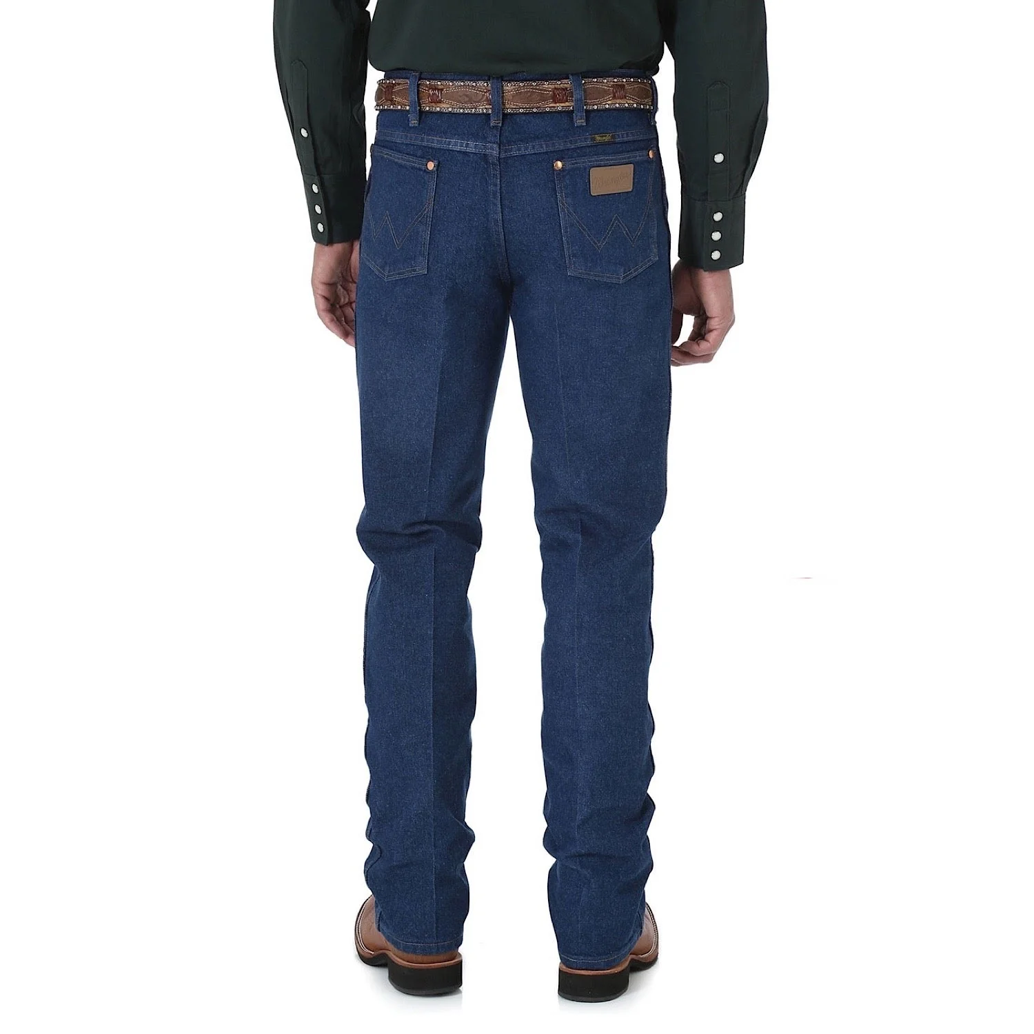 Wrangler Men's Original Slim Jean Prewashed 38"