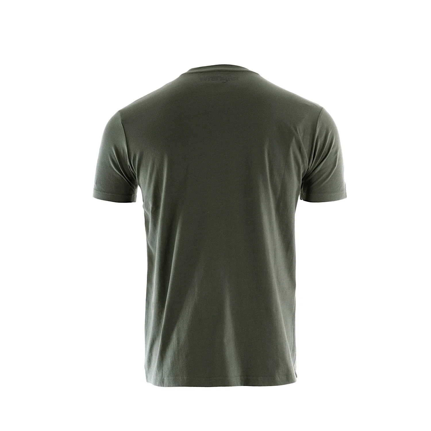 Wrangler Mens Ryder Logo S/S Tee - Cypress - Image 2