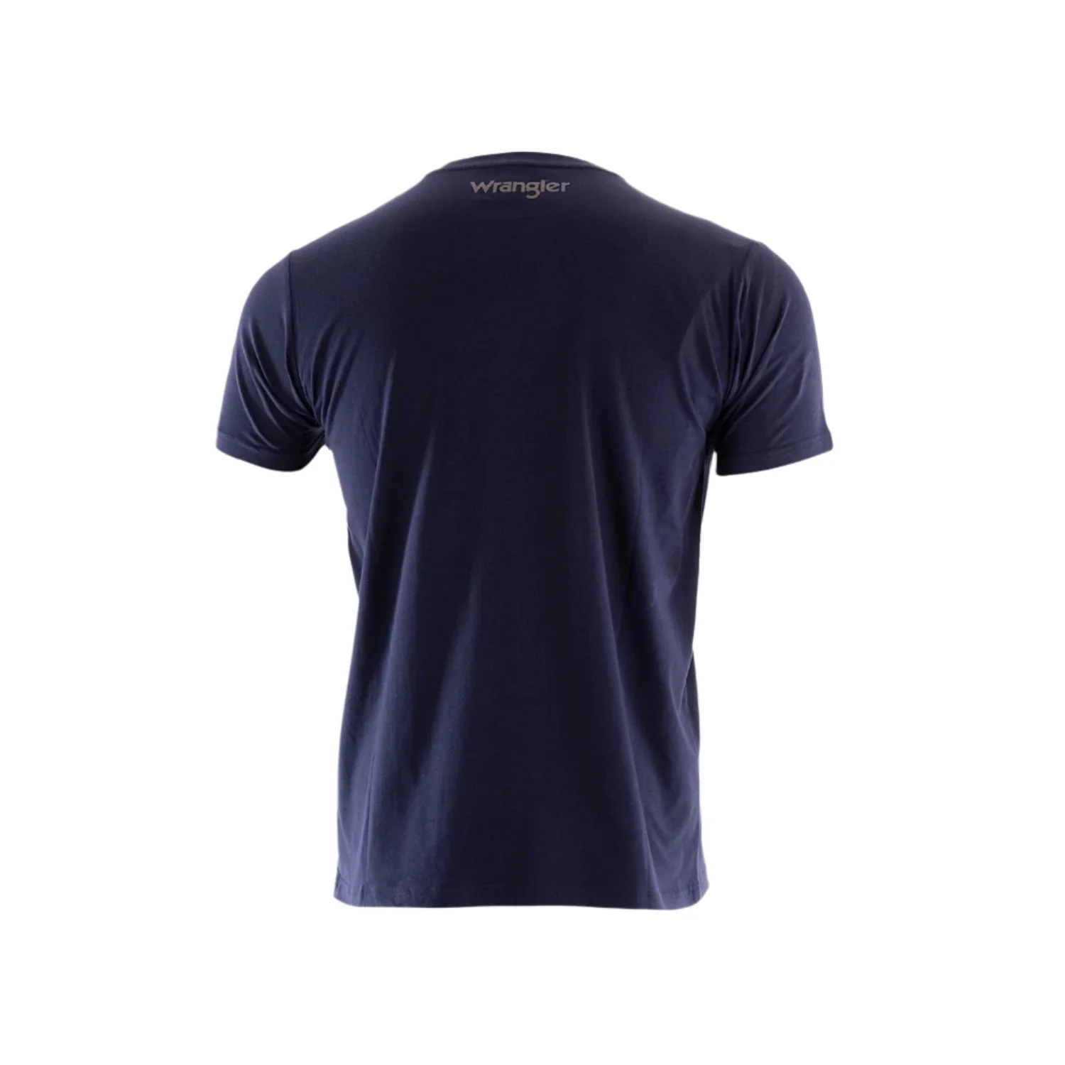 Wrangler Mens Ryder Logo S/S Tee - Navy - Image 2