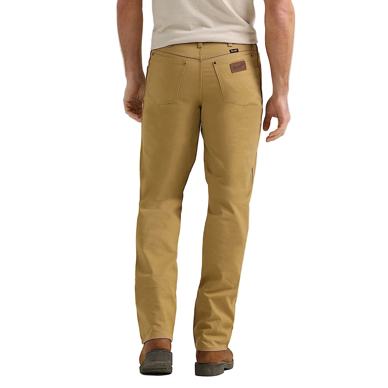 Wrangler Men's Tough Comfort 47 Canvas Jean - Kelp - Image 3