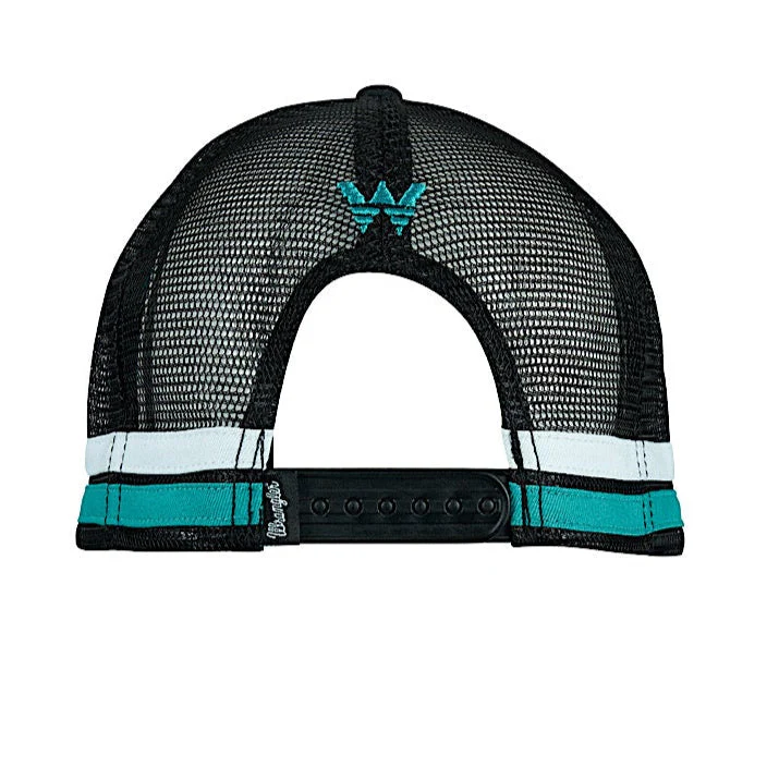 Wrangler Ricky High Profile Trucker Cap - Black - Image 2