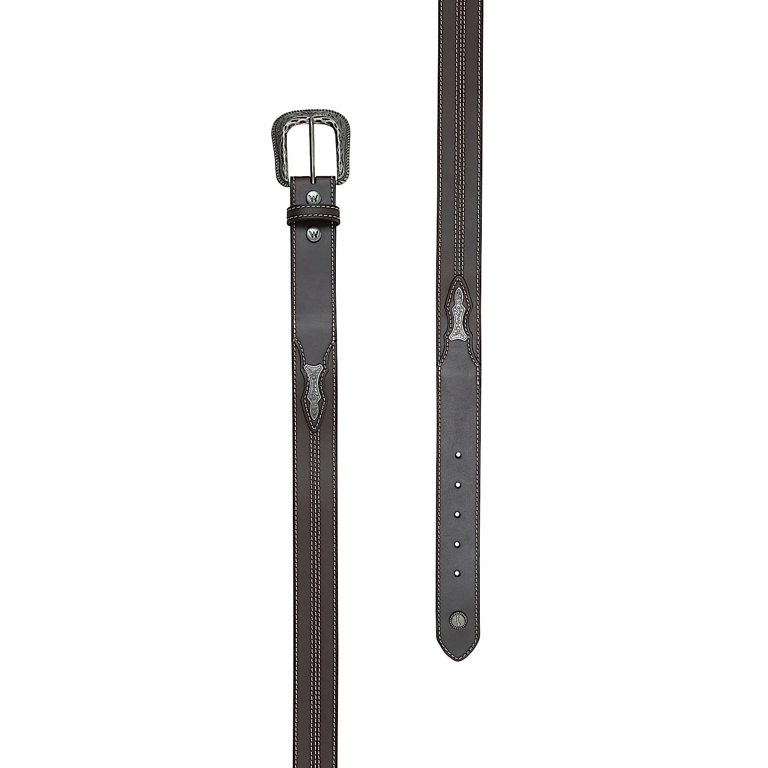 Wrangler Rory Belt - Dark Tan - Image 2