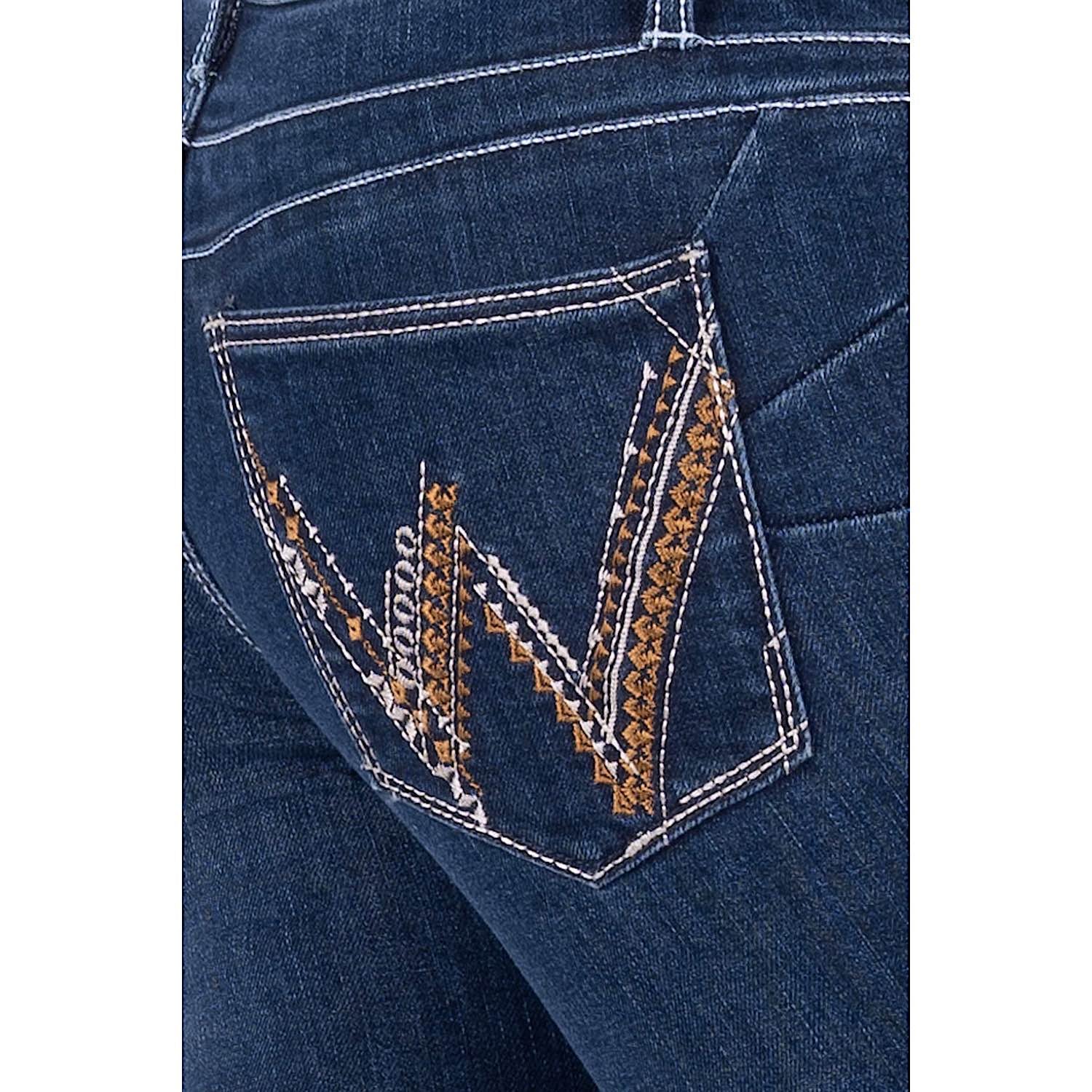 Wrangler Women's Amelia Q-Baby Booty Up Jean Indigo - Image 4
