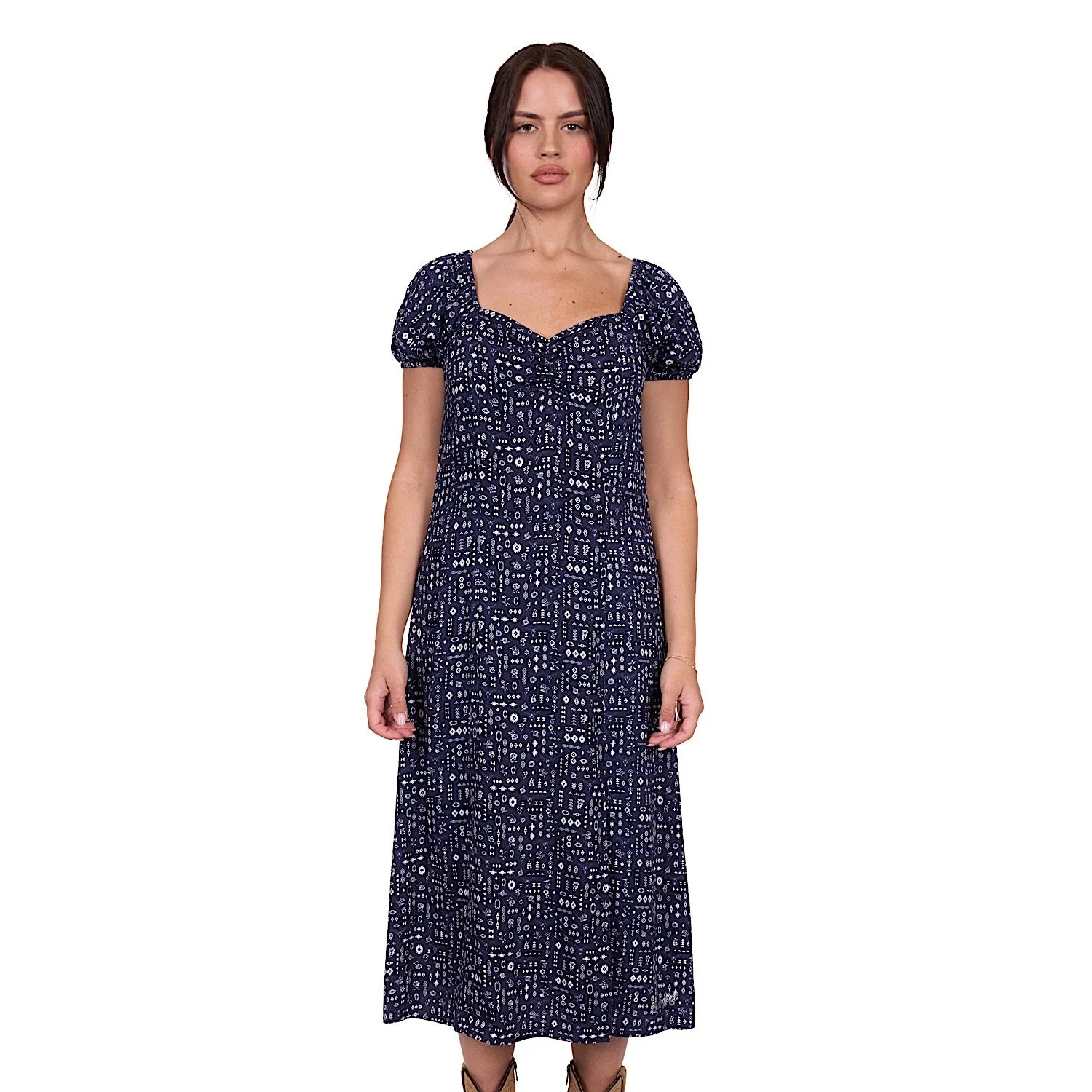 Wrangler Women's Beth Dress - Navy - Image 4
