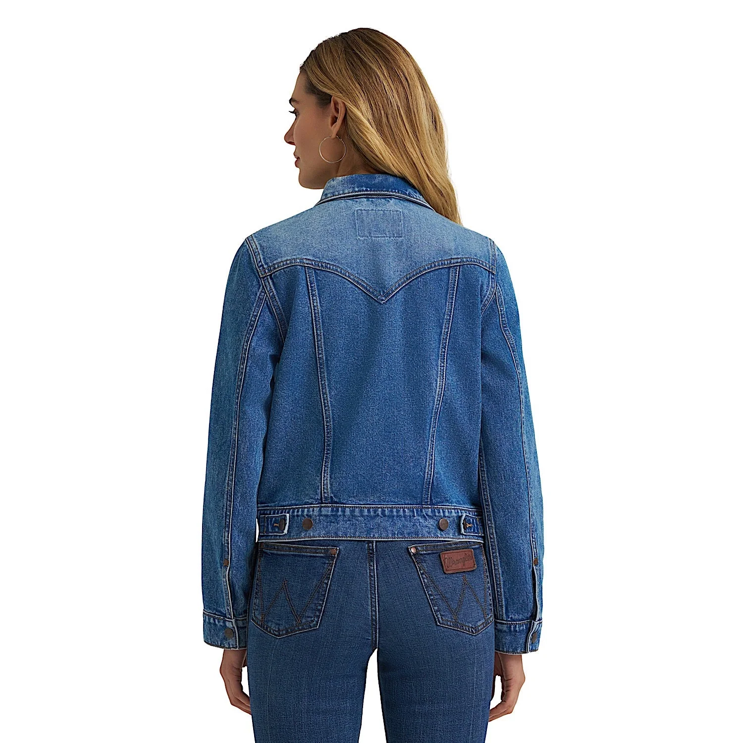 Wrangler Women's Classic Denim Jacket - Light Wash - Image 2