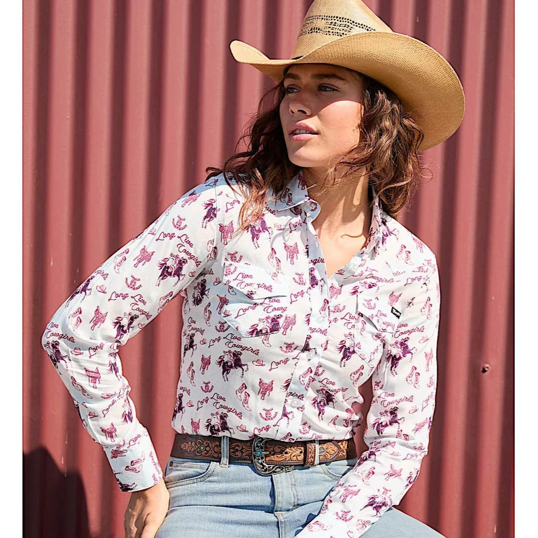 Wrangler Women's Doreen Shirt - Light Blue - Image 2