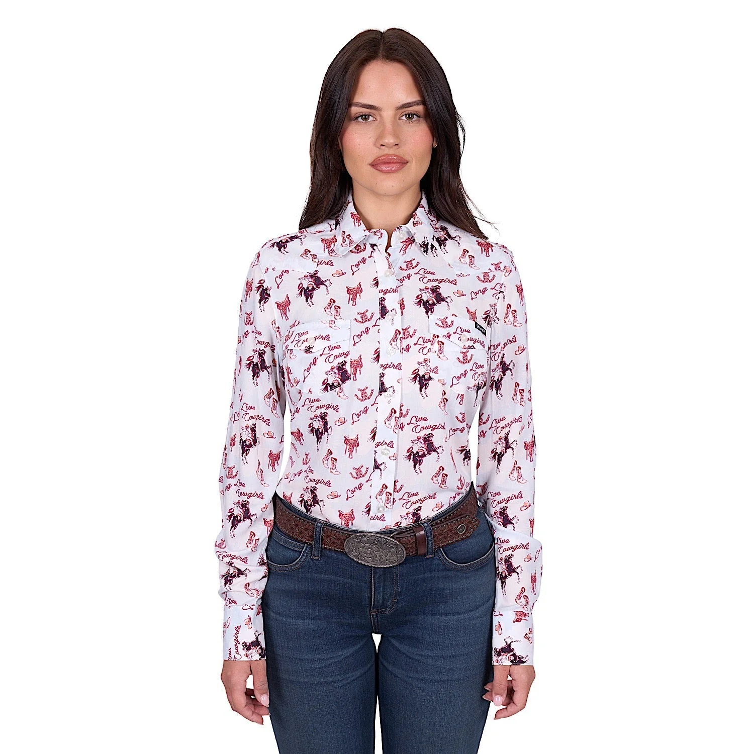 Wrangler Women's Doreen Shirt - Light Blue - Image 4