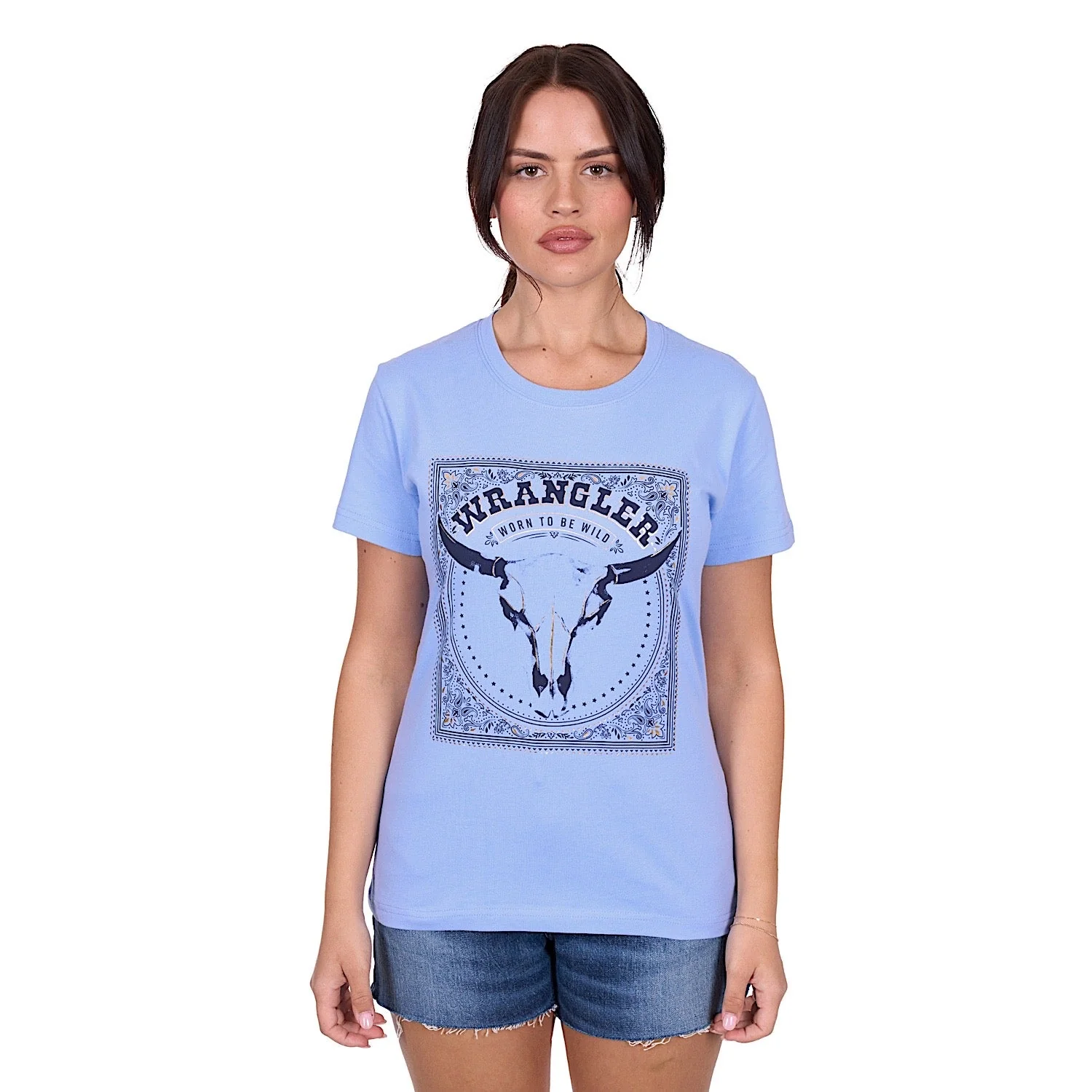 Wrangler Women's Eloise Tee - Blue - Image 4