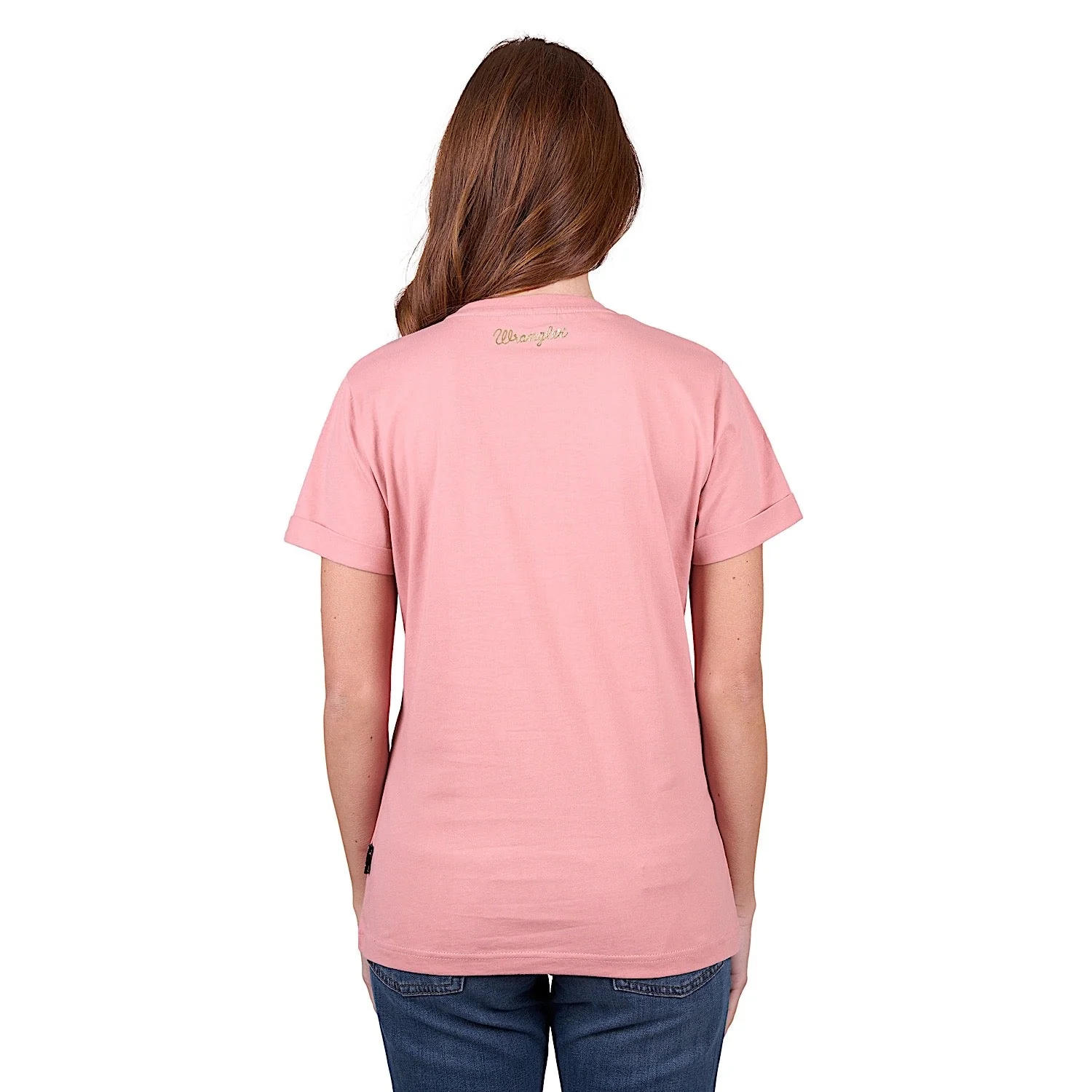 Wrangler Women's Giselle Short Sleeve Tee - Pink - Image 2