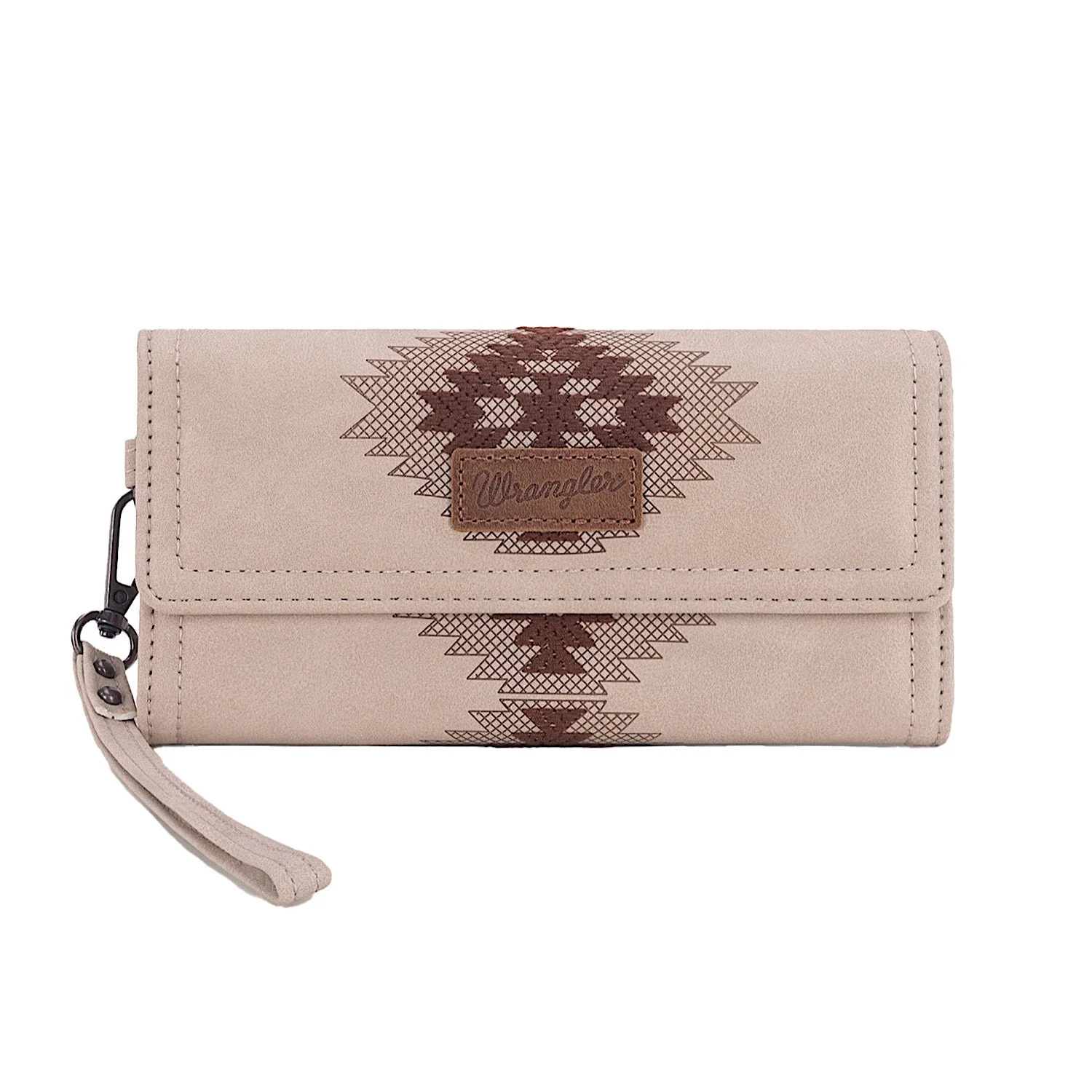 Wrangler Women's Harper Aztec Wallet - Beige