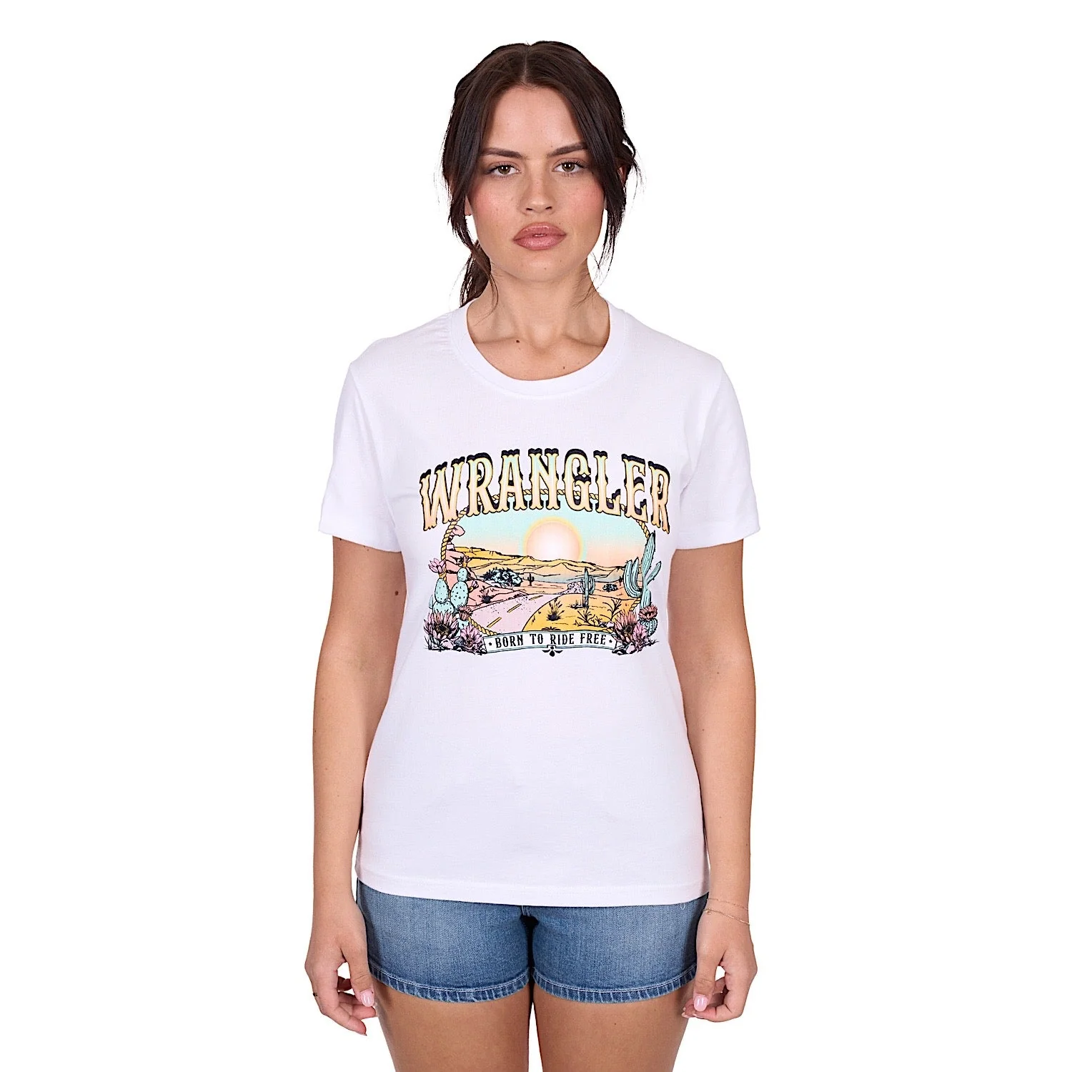 Wrangler Women's Helena Tee - White - Image 4