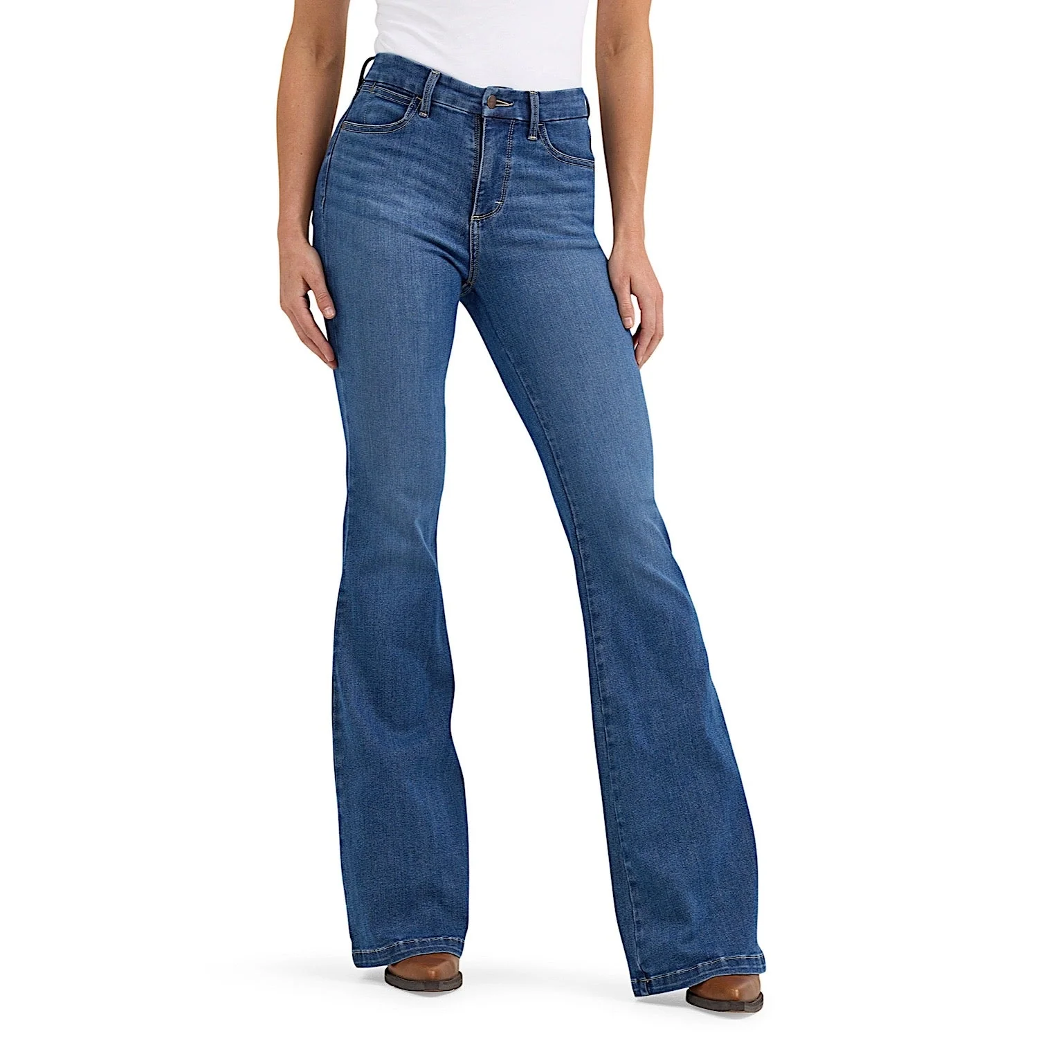 Wrangler Women's High Rise Bespoke Flair Jean - Elsie