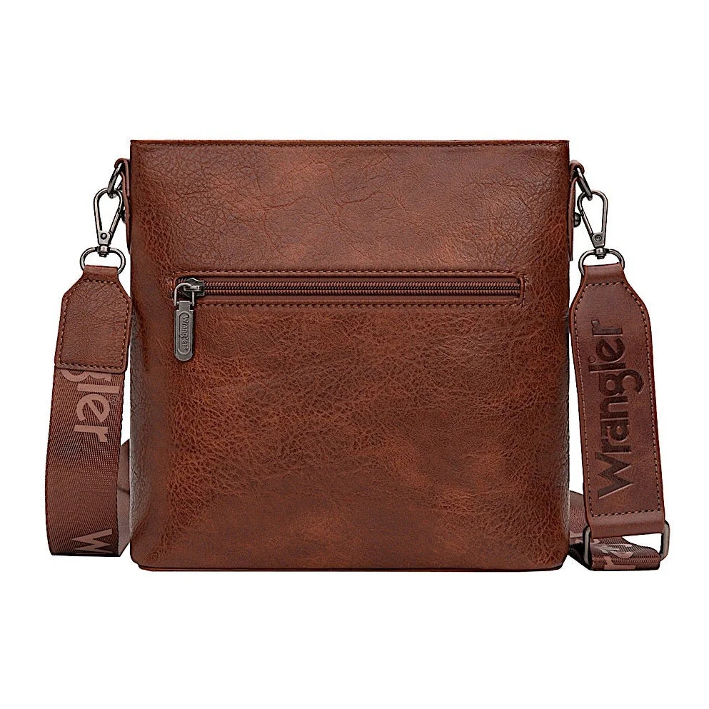 Wrangler Women's Lana Aztec Print Crossbody Bag - Tan - Image 2