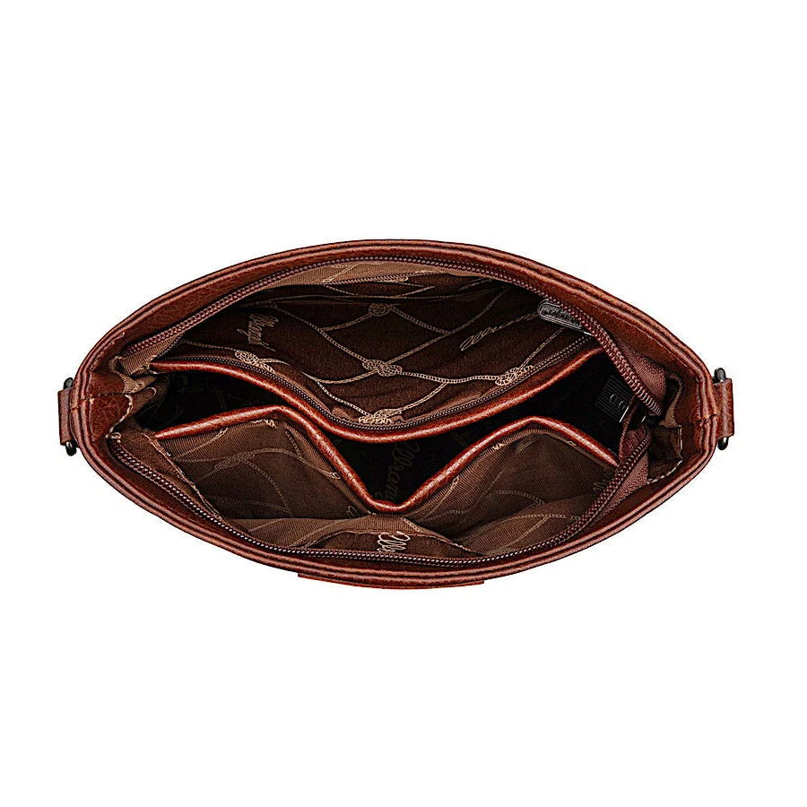 Wrangler Women's Lana Aztec Print Crossbody Bag - Tan - Image 3