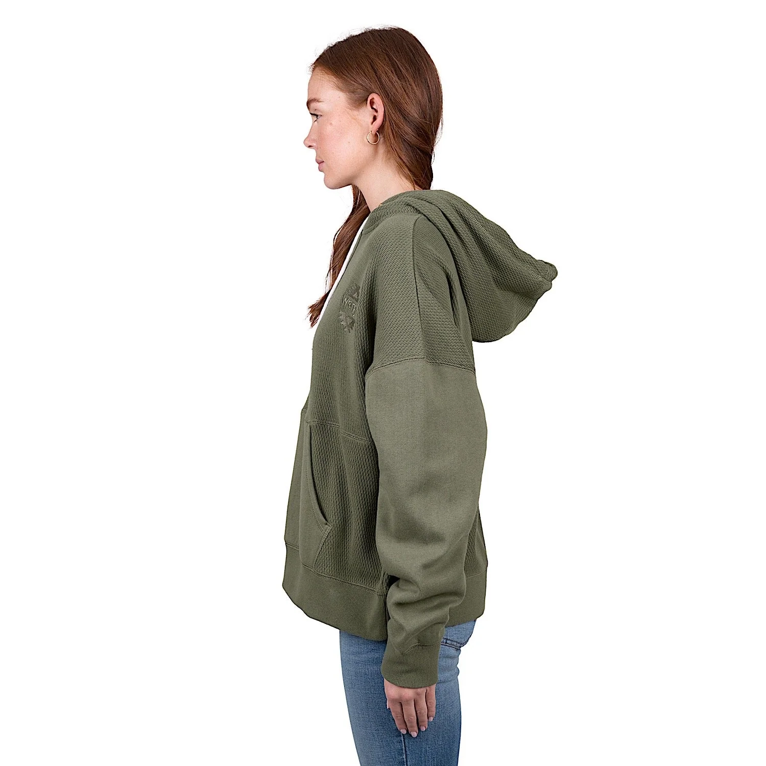 Wrangler Women's Lisa Pullover Hoodie - Sage - Image 3