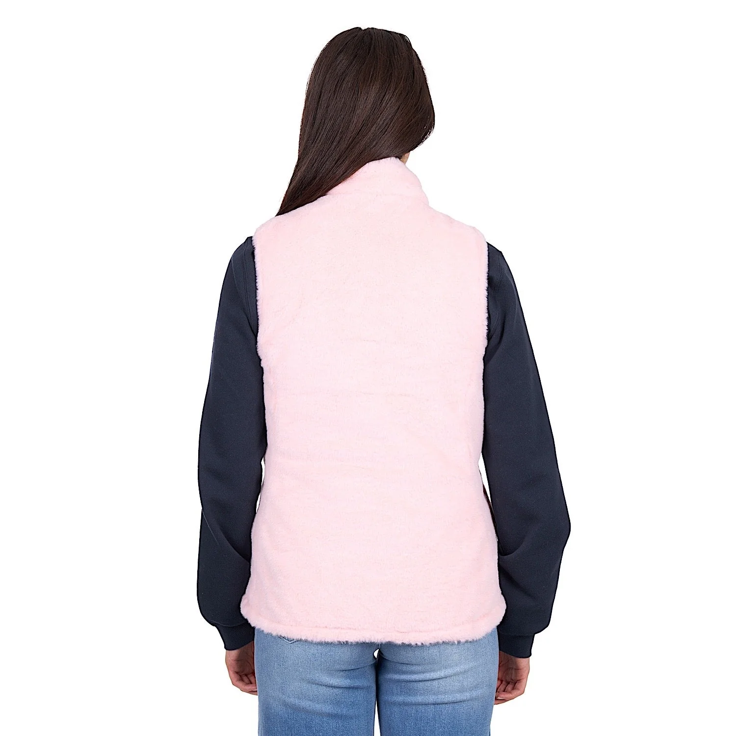 Wrangler Women's Marta Reversible Vest - Navy/Pink - Image 7