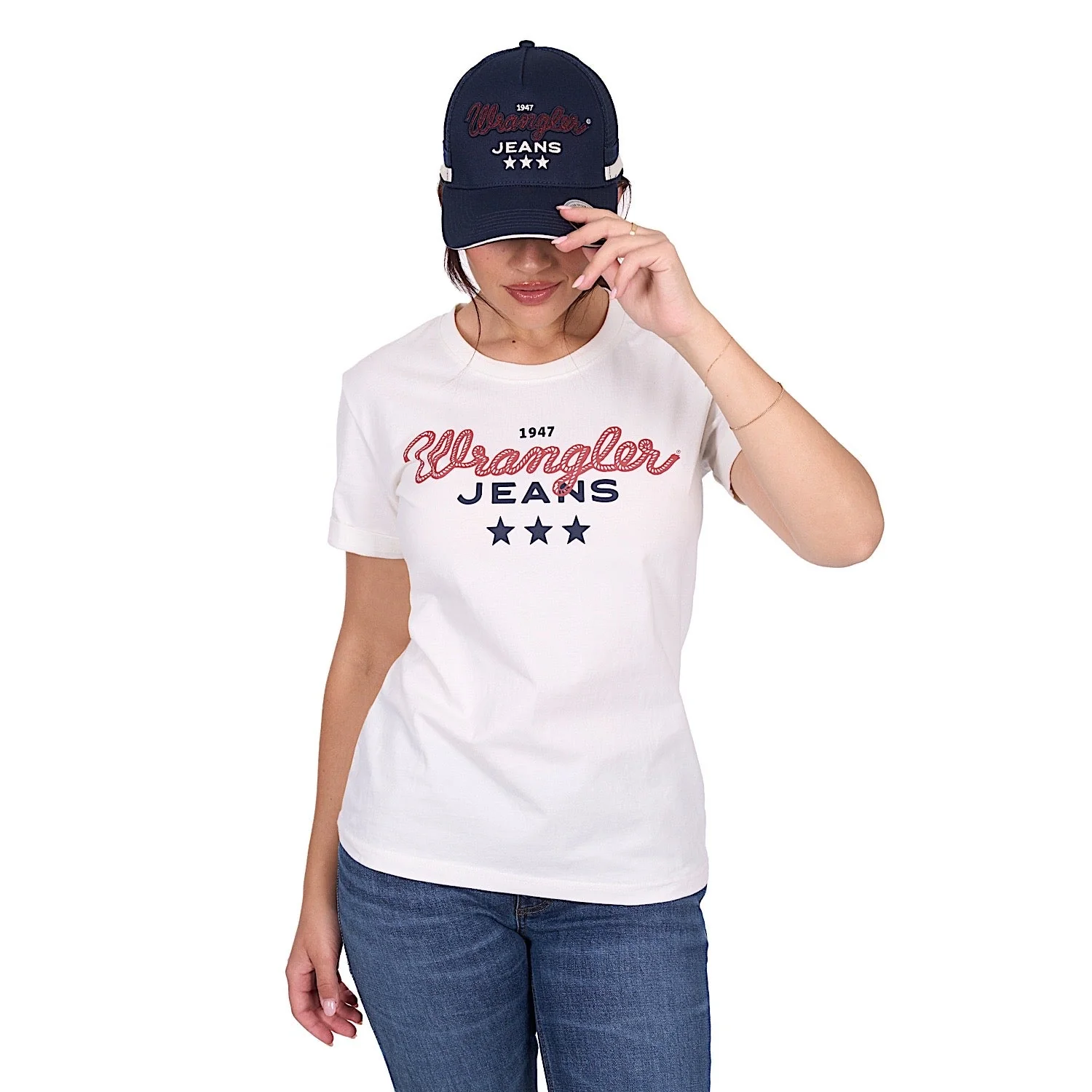 Wrangler Women's Piper Tee - Cream