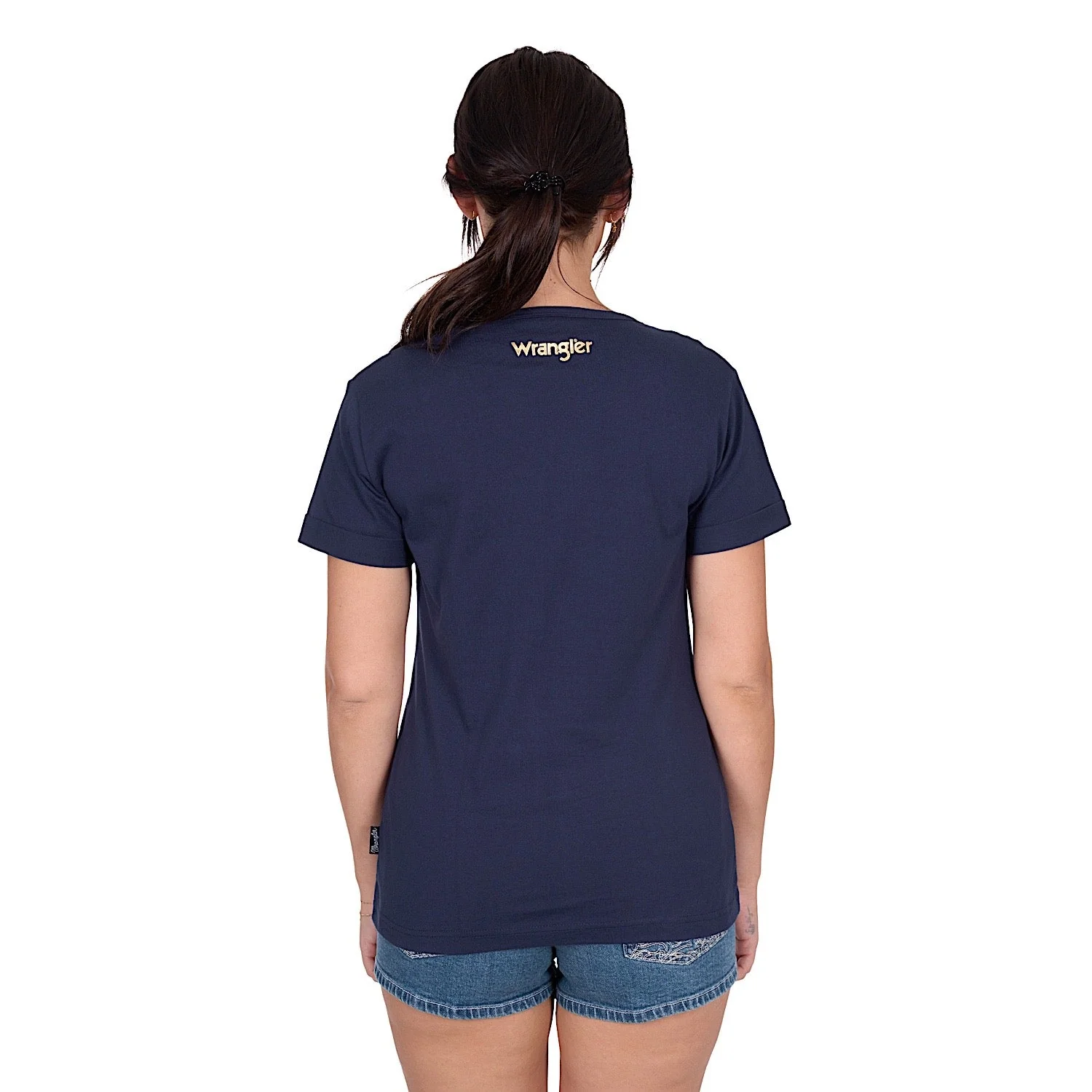 Wrangler Women's Reese Tee - Navy - Image 4