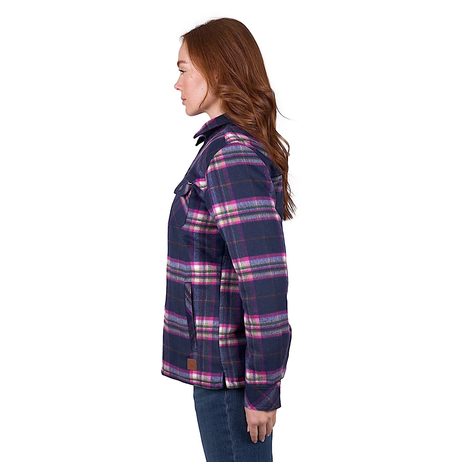 Wrangler Women's Selma Shirt Jacket - Navy - Image 2