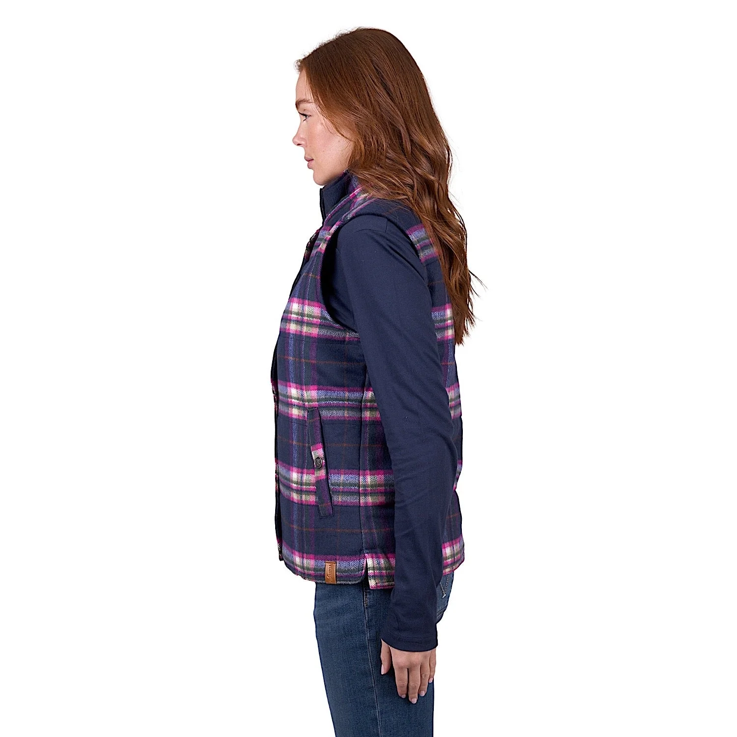 Wrangler Women's Selma Vest - Navy - Image 2