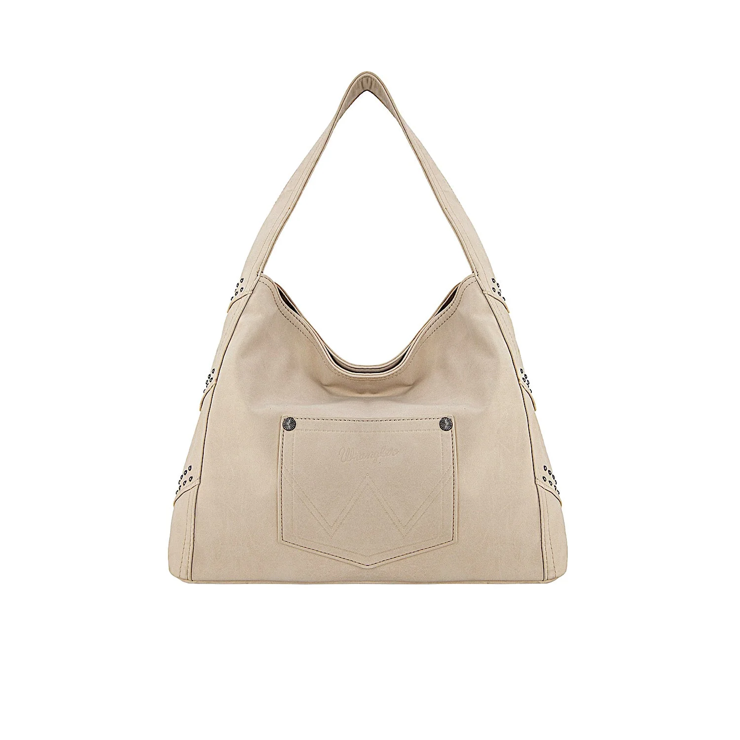 Wrangler Women's Shiloh Fringe Studded Bag - Beige - Image 2