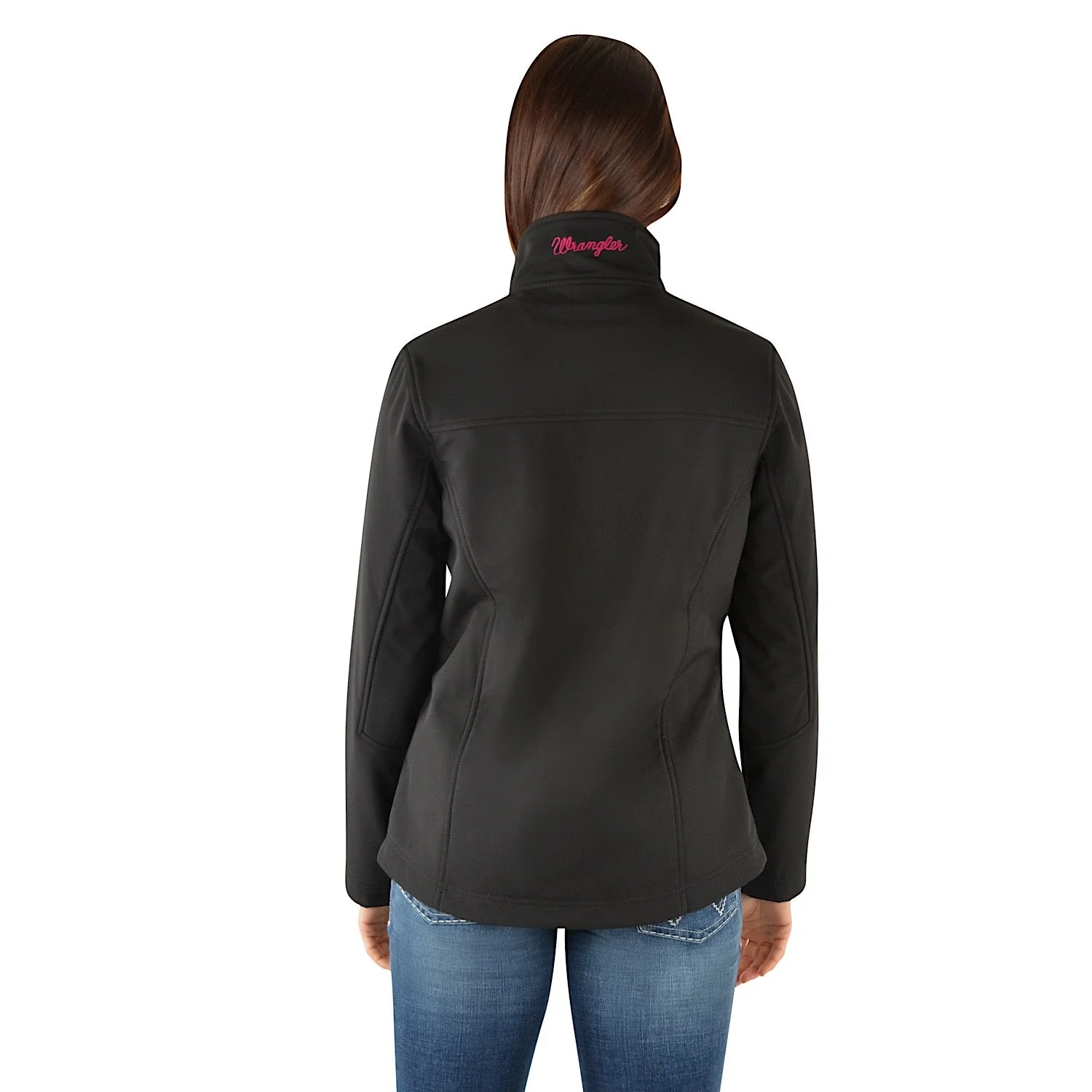 Wrangler Women's Softshell Jacket - Black - Image 3