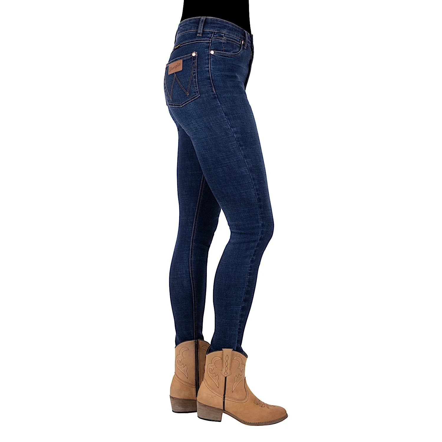Wrangler Women's Sierra Skinny Jean - Old Indigo - Image 2