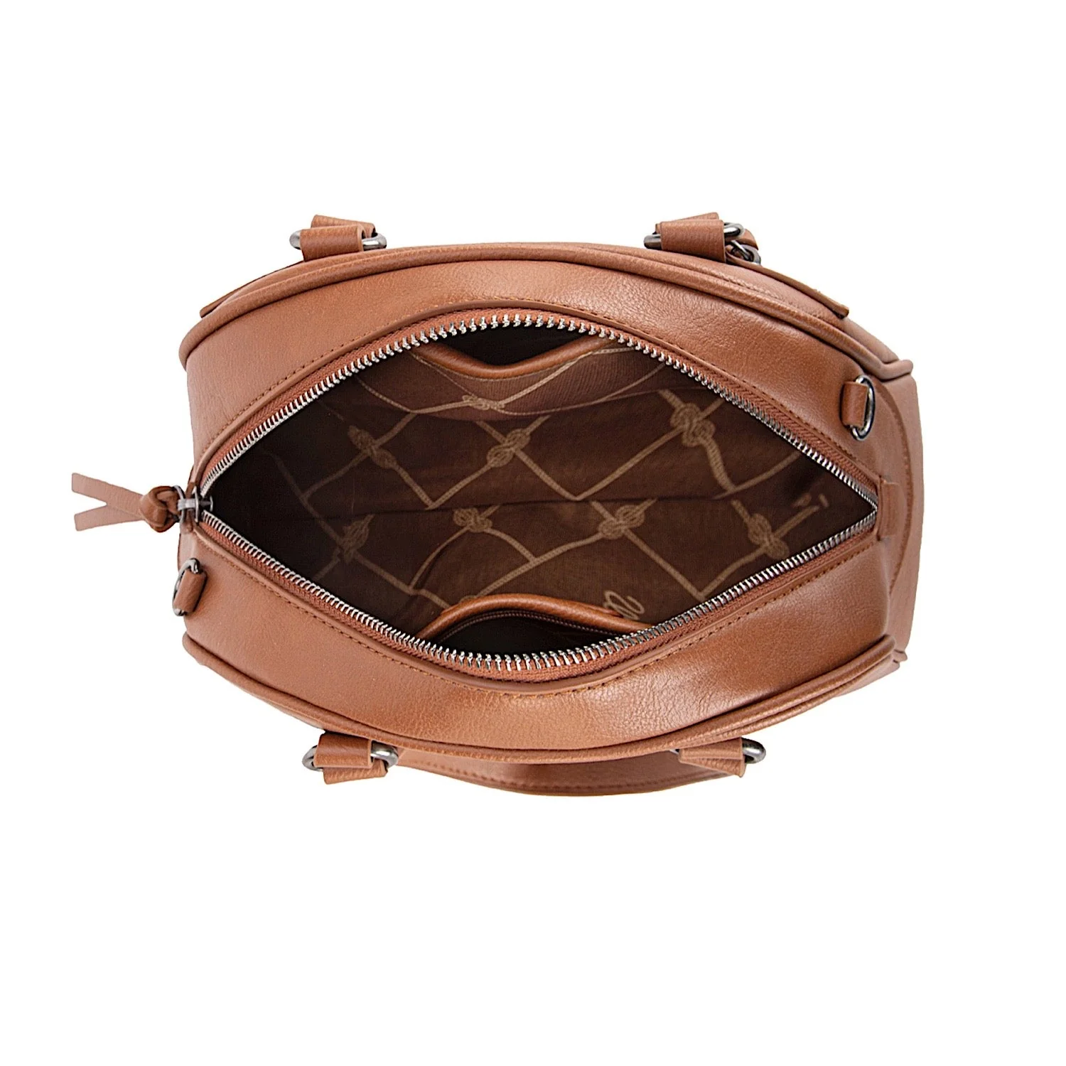 Wrangler Women's Whipstitch Crossbody Bag - Tan - Image 3
